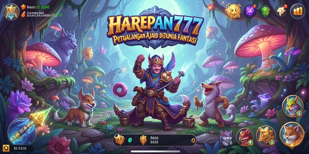 Tangkapan layar gameplay HARAPAN777 menunjukkan petualangan menyenangkan dan grafis yang luar biasa.