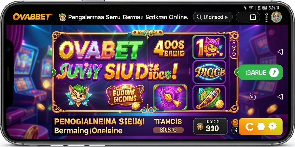 Tampilan gameplay menarik dan mendebarkan di OVABET Slot.