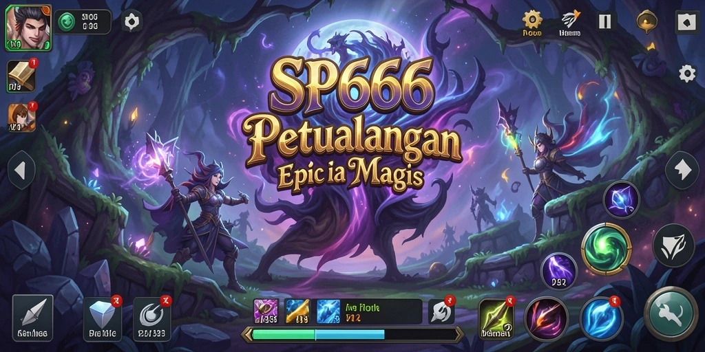 Tampilan aksi seru dalam gameplay SP666 yang memukau.